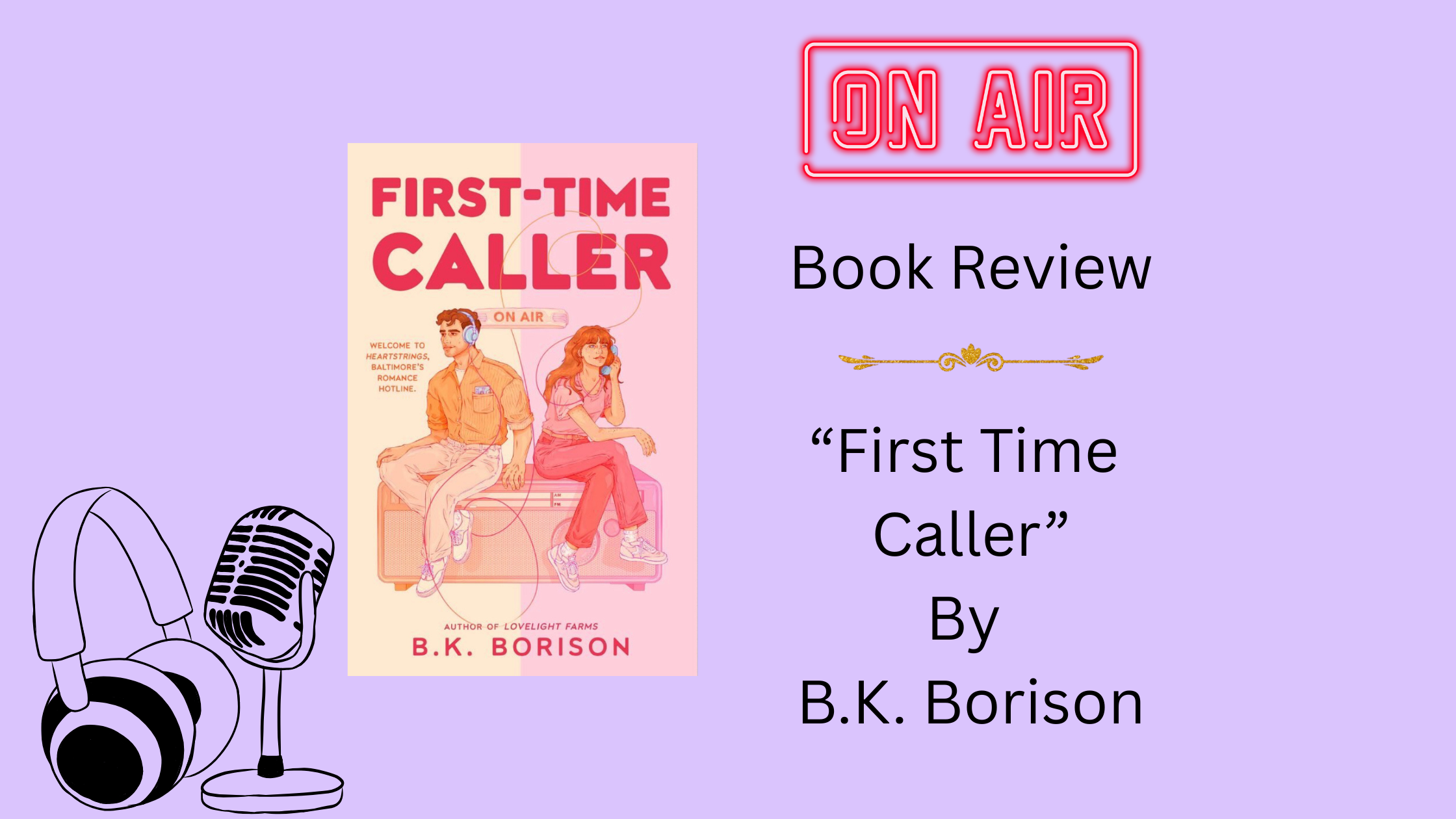 Book Review: “First Time Caller” By B.K. Borison – World of Bai